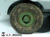 E.T. Model ER35-013 Modern Centauro Tank Destroyer Weighted Road Wheels For TRUMPETER 1/35